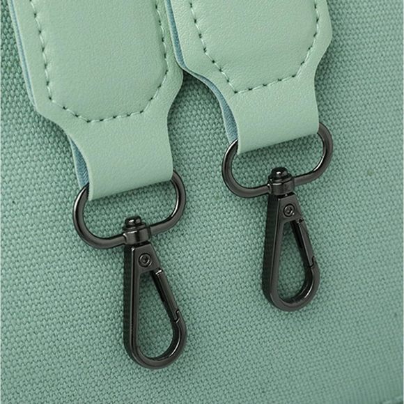 Canvas Tote Bag Purses Large Canvas Work Shoulder Bags Satchel Bag :[ - Picture 6 of 7